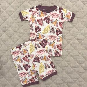 NWOT Burt’s Bees Baby short sleeve pajamas